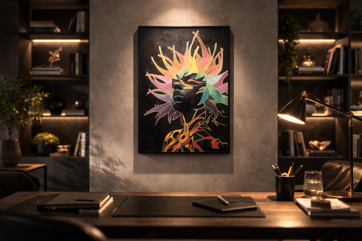 Chrome Queen in situ mockup 02